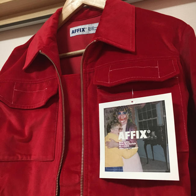 新品 AFFIX WORKS VELVET JACKET REDの通販 by ACCX|ラクマ 新品 AFFIX WORKS VELVET JACKET REDの通販 by ACCX|ラクマ