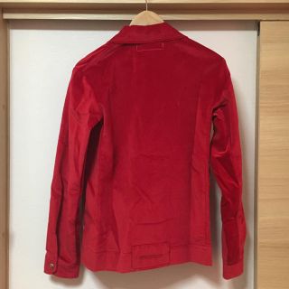 新品 AFFIX WORKS VELVET JACKET RED ジャケット