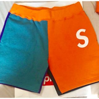 シュプリーム(Supreme)のsupreme colorblocked sweatshort(ショートパンツ)