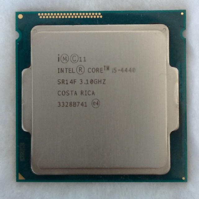 PCパーツIntel CPU i5 4440 3.1～3.3GHZ 4コア