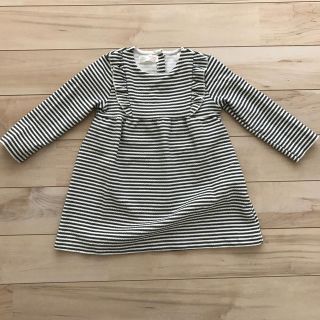 ザラキッズ(ZARA KIDS)の専用☆zara baby girl ボーダーワンピース(ワンピース)