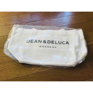 ディーンアンドデルーカ(DEAN & DELUCA)のDEAN&DELUCA バンコク 白トートバック サイズ小(トートバッグ)