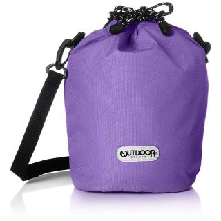 アウトドア(OUTDOOR)のOUTDOOR アウトドア ポーチ BAG レティキュールバッグ S パープル(ショルダーバッグ)