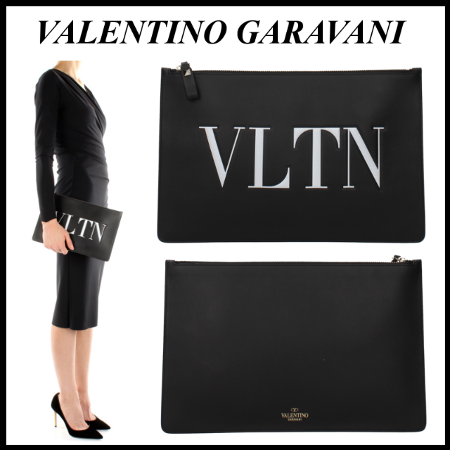valentino garavani - 【訳あり】VALENTINO GARAVANI VLTN ポーチ 送料込