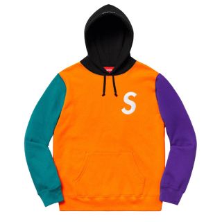 シュプリーム(Supreme)のS Logo Colorblocked Hooded Sweatshirt(パーカー)