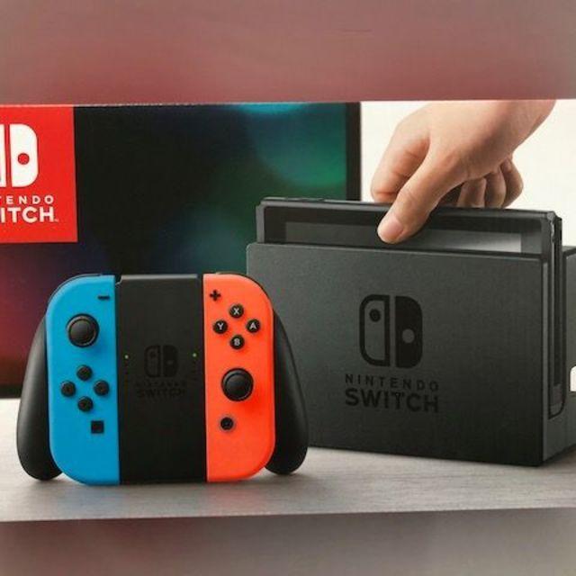 新品未開封 ‼　☆Nintendo Switch ネオンブルー/レッド☆GAME