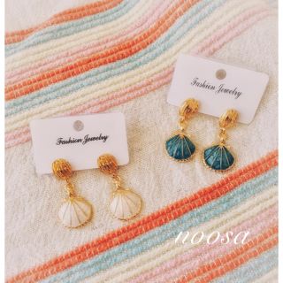 シールームリン(SeaRoomlynn)のBEACH JEWELRY シェル ピアス 貝殻 モチーフ(ピアス)