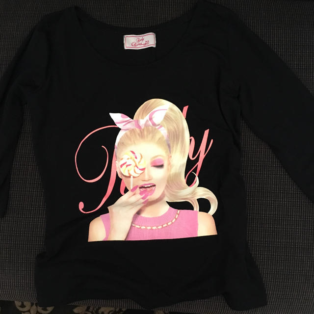 Rady(レディー)の♡Rady Tシャツ Barbieちゃん♡七分袖 レディースのトップス(Tシャツ(長袖/七分))の商品写真