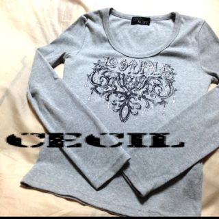 セシルマクビー(CECIL McBEE)のセシル♡ロンＴ(Tシャツ(長袖/七分))