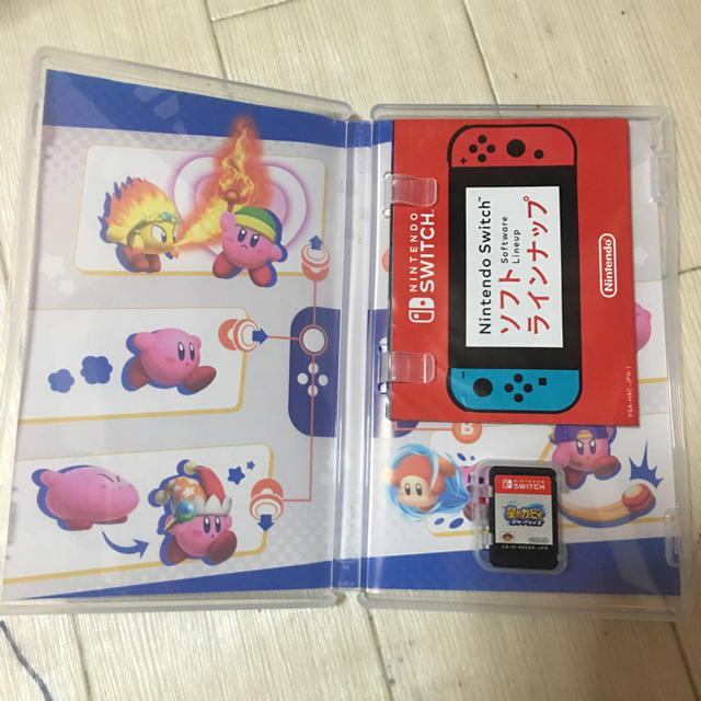 Nintendo Switch(ニンテンドースイッチ)の☆星のカビィ スターアライズ☆中古☆値下げ！ エンタメ/ホビーのゲームソフト/ゲーム機本体(携帯用ゲームソフト)の商品写真