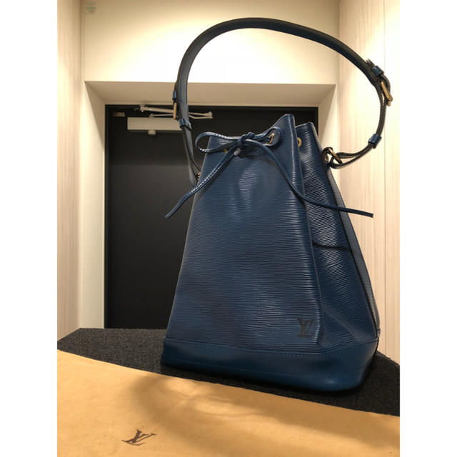 【美品】LOUIS VUITTON ルイヴィトン ノエ エピ ブルー 希少品