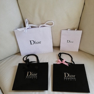 ディオール(Dior)のブランドショップ紙袋・４枚(ショップ袋)