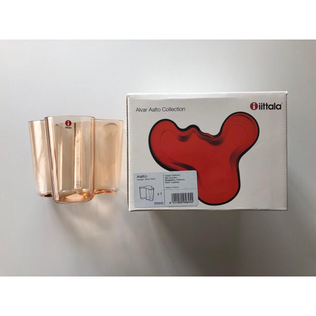 iittala(イッタラ)のイッタラ  アアルト  ベース  120mm  リオブラウン インテリア/住まい/日用品のインテリア小物(花瓶)の商品写真