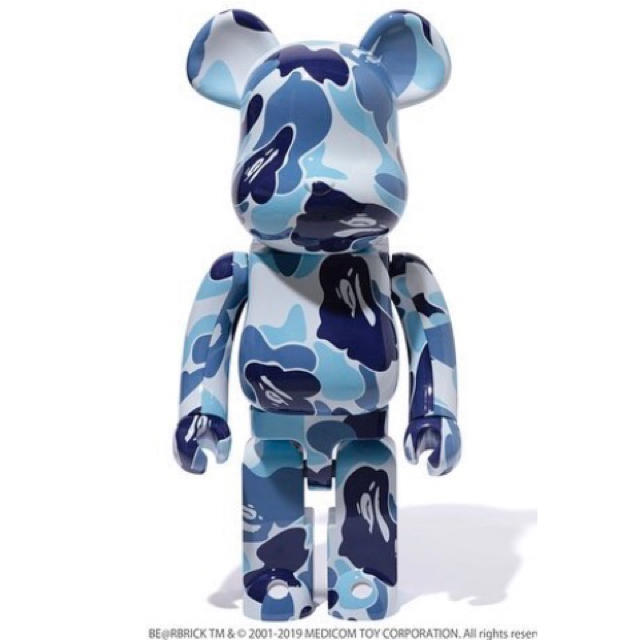 A BATHING APE(アベイシングエイプ)のBape ABC CAMO BE@RBRICK 1000% 3体セット   エンタメ/ホビーのおもちゃ/ぬいぐるみ(キャラクターグッズ)の商品写真