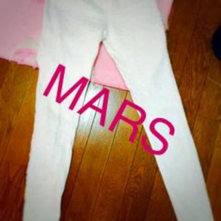 マーズ(MA＊RS)のMARS レース白パンツ(デニム/ジーンズ)