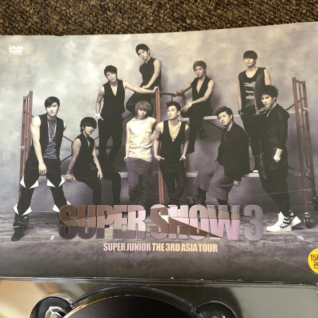 SUPER JUNIOR(スーパージュニア)のSUPER JUNIOR  DVD  3rdアジアツアー エンタメ/ホビーのDVD/ブルーレイ(ミュージック)の商品写真