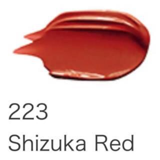 シセイドウ(SHISEIDO (資生堂))のSHISEIDO ヴィジョナリージェルリップスティック 223 シズカレッド (口紅)