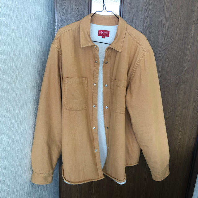 Supreme Sherpa Lined Denim Shirt Lサイズ - シャツ