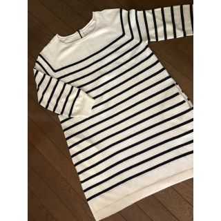 ユナイテッドアローズグリーンレーベルリラクシング(UNITED ARROWS green label relaxing)のグリーンレーベルリラクシング ボーダーワンピース(ひざ丈ワンピース)