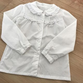 さおりさん専用❤︎ブラウス 白 120センチ(ブラウス)