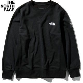 ザノースフェイス(THE NORTH FACE)のM 黒 NORTH FACE Square Logo Crew NT11954(スウェット)