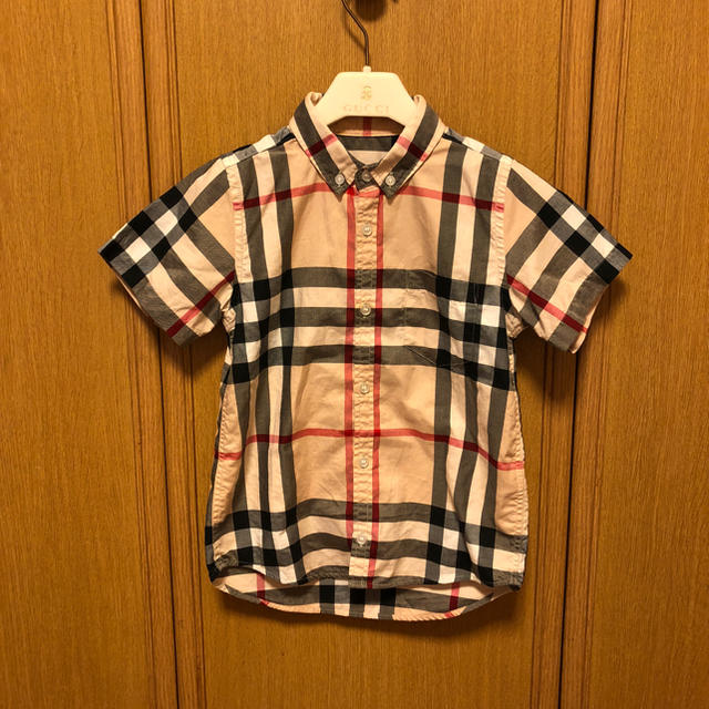 BURBERRY(バーバリー)のバーバリー チェックシャツ 美品 キッズ/ベビー/マタニティのキッズ服男の子用(90cm~)(ブラウス)の商品写真