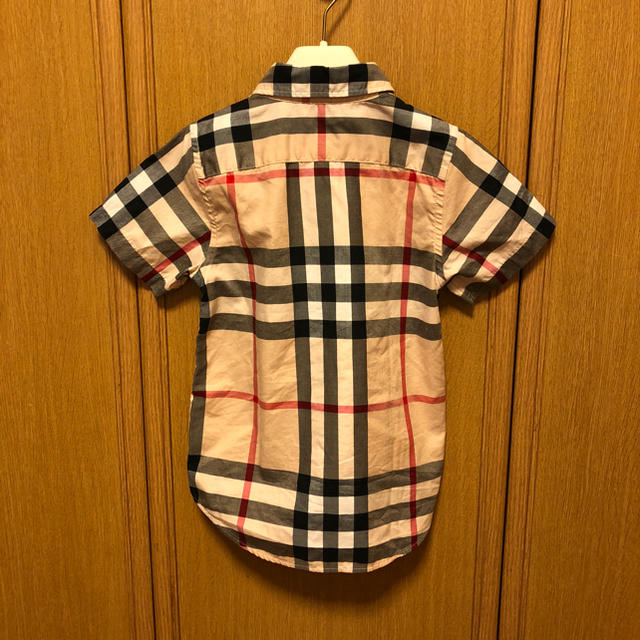 BURBERRY(バーバリー)のバーバリー チェックシャツ 美品 キッズ/ベビー/マタニティのキッズ服男の子用(90cm~)(ブラウス)の商品写真