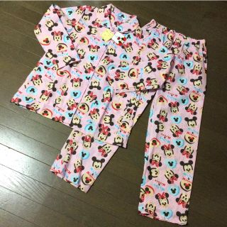 ディズニー(Disney)のayu様専用 ミッキー&ミニー  パジャマ  M~L(パジャマ)