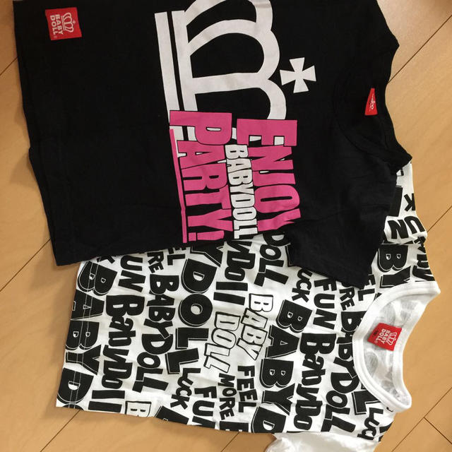 BABYDOLL(ベビードール)のTシャツ100 キッズ/ベビー/マタニティのキッズ服女の子用(90cm~)(その他)の商品写真