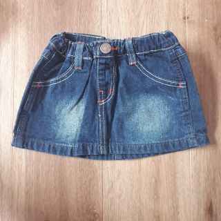 ジャンクストアー(JUNK STORE)のデニム　ミニスカート　90　新品未使用(パンツ/スパッツ)