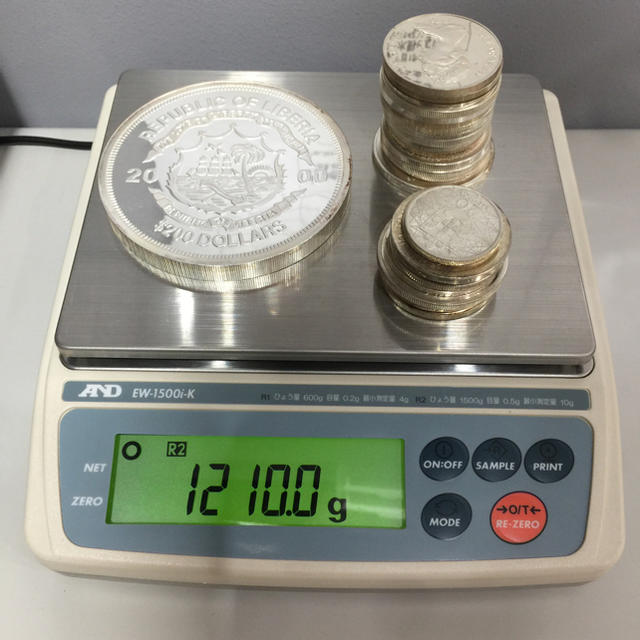 外国銀貨 合計26枚 コイン 記念銀貨 総重量1210g