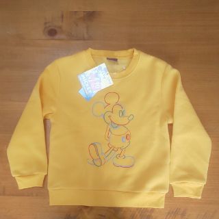 ディズニー(Disney)の新品 裏起毛トレーナー120(Tシャツ/カットソー)