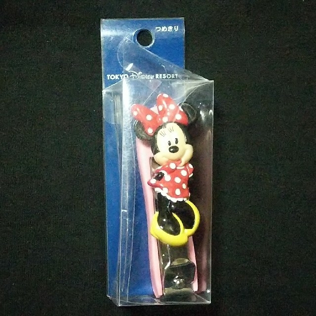 Disney(ディズニー)のディズニーランド ミニーつめきり キッズ/ベビー/マタニティの洗浄/衛生用品(爪切り)の商品写真