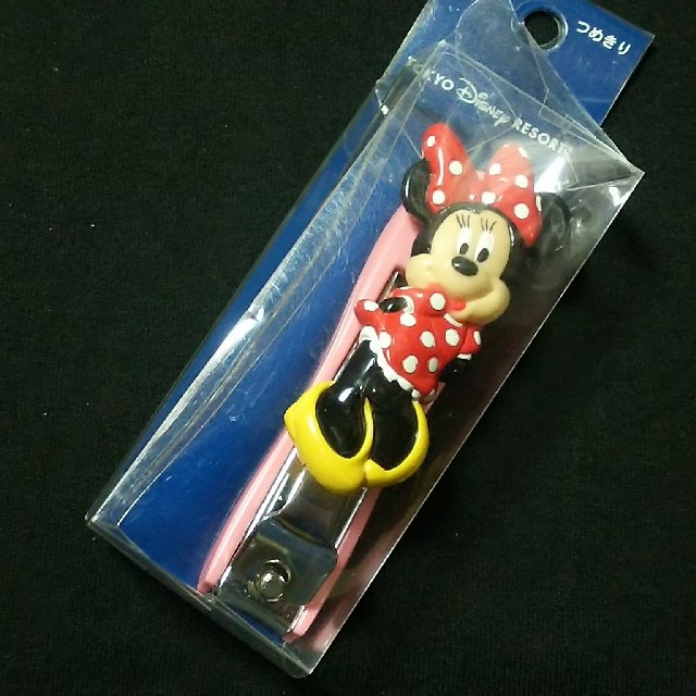 Disney(ディズニー)のディズニーランド ミニーつめきり キッズ/ベビー/マタニティの洗浄/衛生用品(爪切り)の商品写真