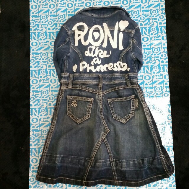 RONI(ロニィ)のDUFFY様専用　Roni　SMsize　デニムコート？ キッズ/ベビー/マタニティのキッズ服女の子用(90cm~)(ジャケット/上着)の商品写真