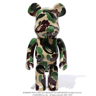 アベイシングエイプ(A BATHING APE)のbape be@rbrick abc camo 1000%(その他)