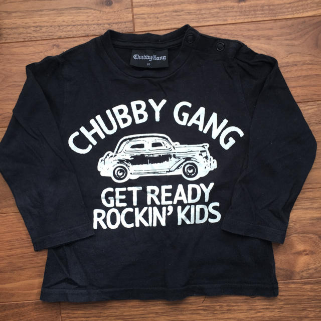 CHUBBYGANG(チャビーギャング)のCHUBBY GANG ロンT 80cm キッズ/ベビー/マタニティのベビー服(~85cm)(Ｔシャツ)の商品写真