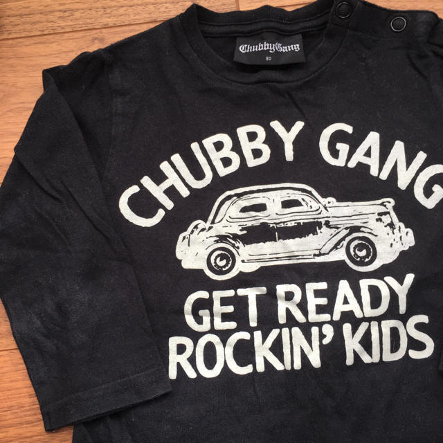 CHUBBYGANG(チャビーギャング)のCHUBBY GANG ロンT 80cm キッズ/ベビー/マタニティのベビー服(~85cm)(Ｔシャツ)の商品写真