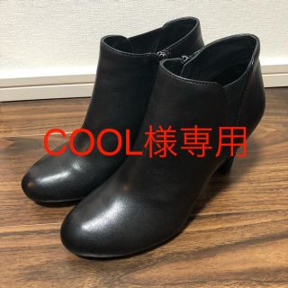 ダイアナ(DIANA)の【値下げしました！】【美品】GEOX／ショートブーツ 黒 ブラック 23.5㎝(ブーティ)