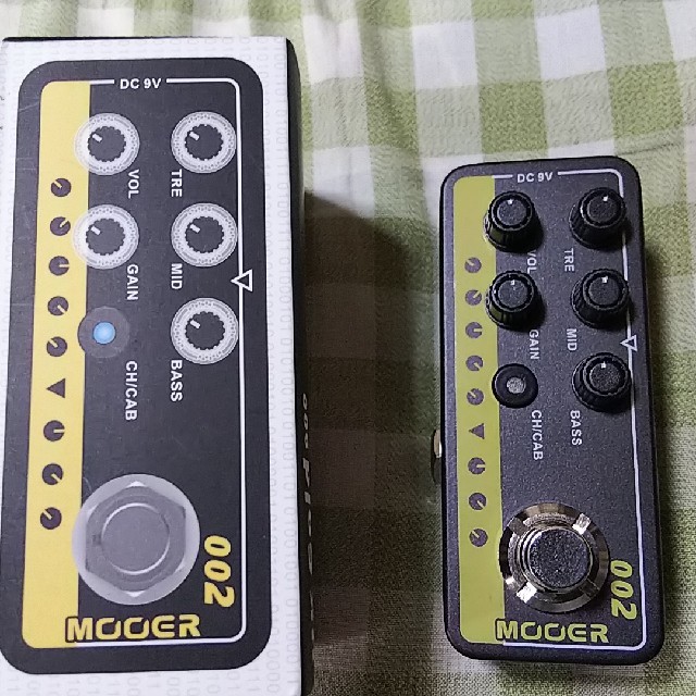 MOOER MICRO PREAMP 002 UK Gold 900 楽器のギター(エフェクター)の商品写真