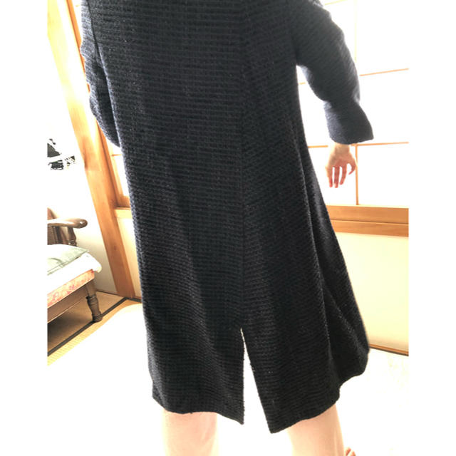 送料無料 ROLAND MOURET ローランムレ 濃紺ラメコート テーラード