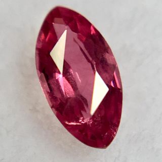 希少な"サンセットカラー" 0.16ct UP 天然パパラチァ サファイア (リング(指輪))