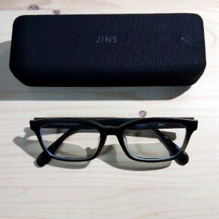 ジンズ(JINS)のJINS Matte Airframe メンズ カーキ 度付き(サングラス/メガネ)