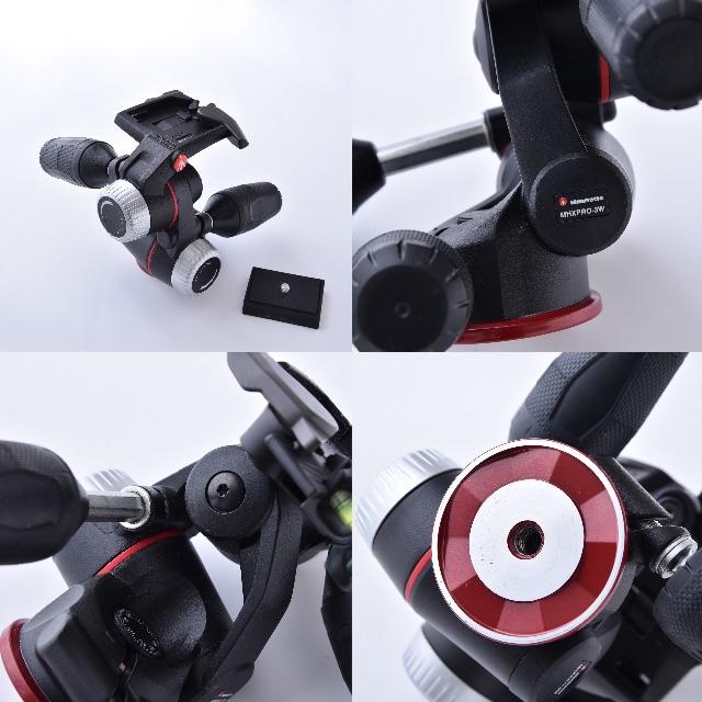 Manfrotto(マンフロット)のyasuさん専用 Manfrotto 雲台 MHXPRO-3W スマホ/家電/カメラのカメラ(その他)の商品写真