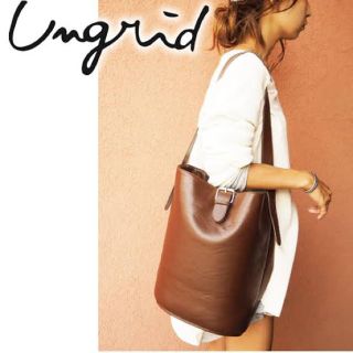 アングリッド(Ungrid)のアングリッド フェィクレザーBAG 難あり(ショルダーバッグ)