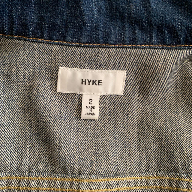 HYKE デニムジャケット タイプ3 サイズ2の通販 by M.fril｜ハイクならラクマ - HYKE Gジャン 新作超特価