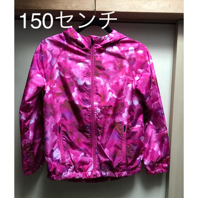 GAP Kids(ギャップキッズ)のキャップ ウインドブレーカー 150センチ ほぼ新品 キッズ/ベビー/マタニティのキッズ服女の子用(90cm~)(ジャケット/上着)の商品写真