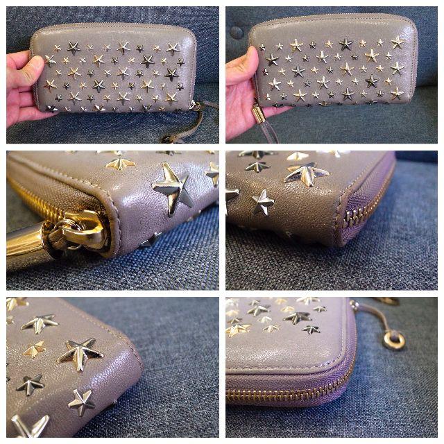 JIMMY CHOO - ☆正規品☆美品☆ジミーチュウ 長財布 星スタッズ