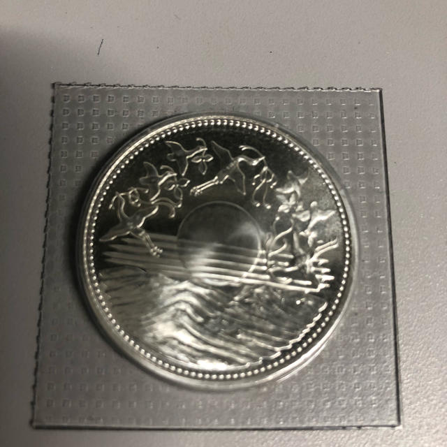 天皇在位六十年記念一万円銀貨 天皇在位六十年記念一万円銀貨