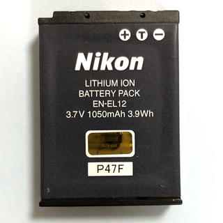 ニコン(Nikon)のニコン 純正バッテリー EN-EL12(その他)